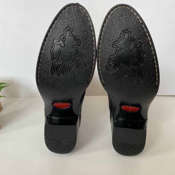 Durango Boots Black Lizard Print Western kids 3 - Picture 5 of 8